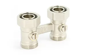 Узел для нижнего подключения радиаторов Vekotrim.by Ду 15x3/4 прямой (без переходника) BY-0563-50.000 thumbnail